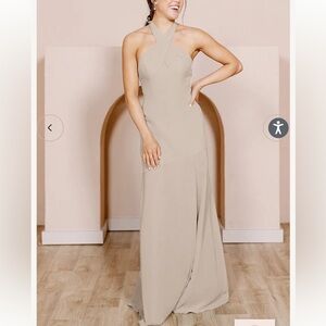 Revelry champagne bridesmaids dress, worn once